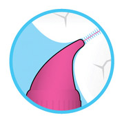 TePe G2-Hals gebogen