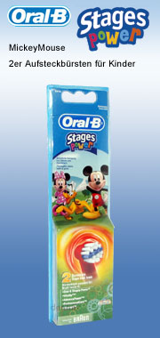 Braun Oral-B Stages Power MickeyMouse Aufsteckbrsten
