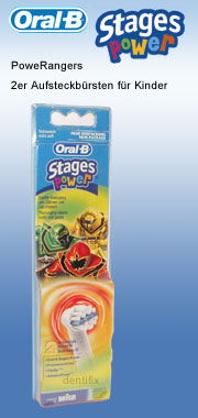Braun Oral-B Stages Power - Power Rangers Aufsteckbrsten