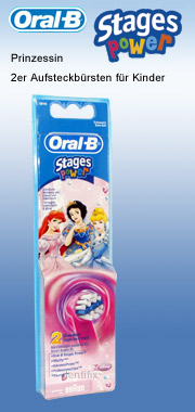 Braun Oral-B Stages Power Prinzessinin Aufsteckbrsten