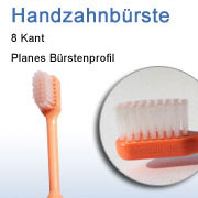 Acht Kant zahnbrste fr DentiAll